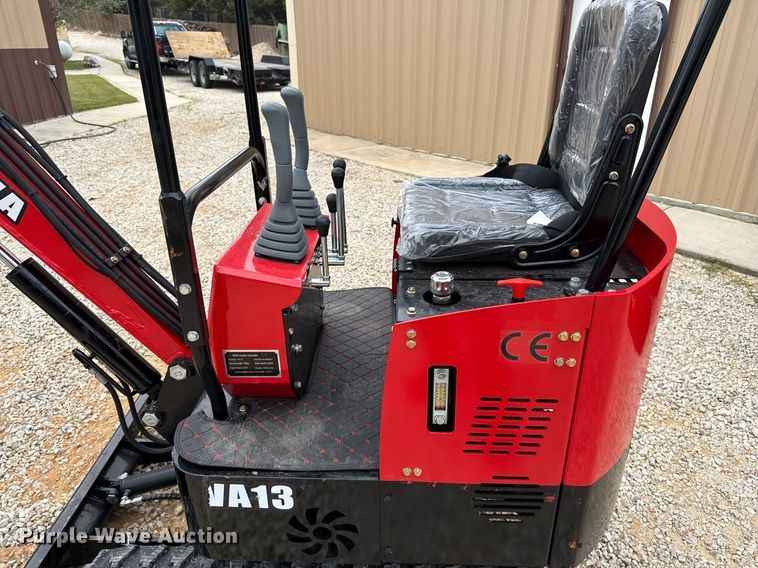 image for item EJ3429 2024 Miva VA13 mini excavator