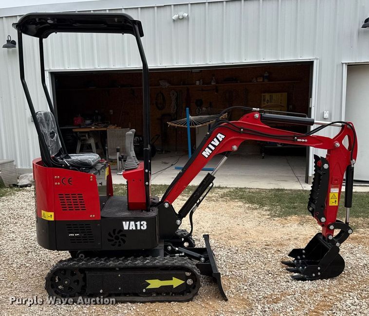image for item EJ3430 2024 Miva VA13 mini excavator