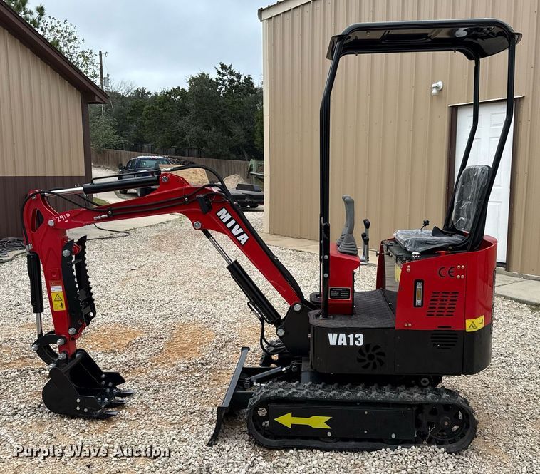image for item EJ3430 2024 Miva VA13 mini excavator