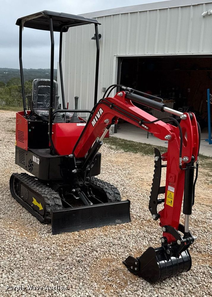 image for item EJ3431 2024 Miva VA13 mini excavator
