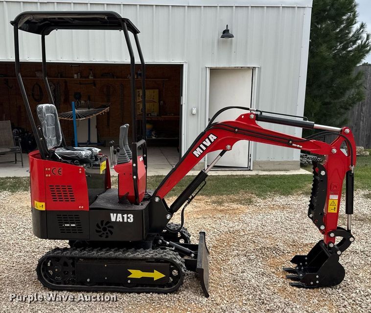 image for item EJ3431 2024 Miva VA13 mini excavator