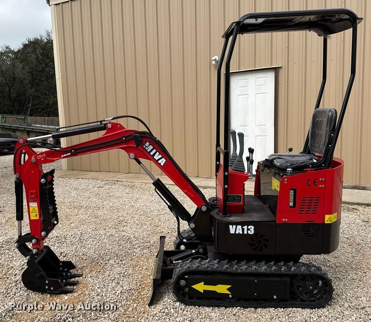 image for item EJ3431 2024 Miva VA13 mini excavator