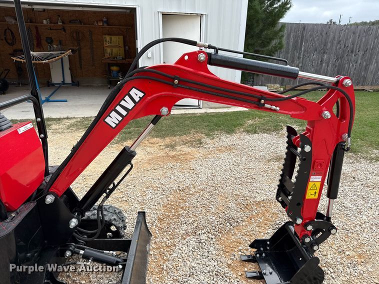 image for item EJ3431 2024 Miva VA13 mini excavator