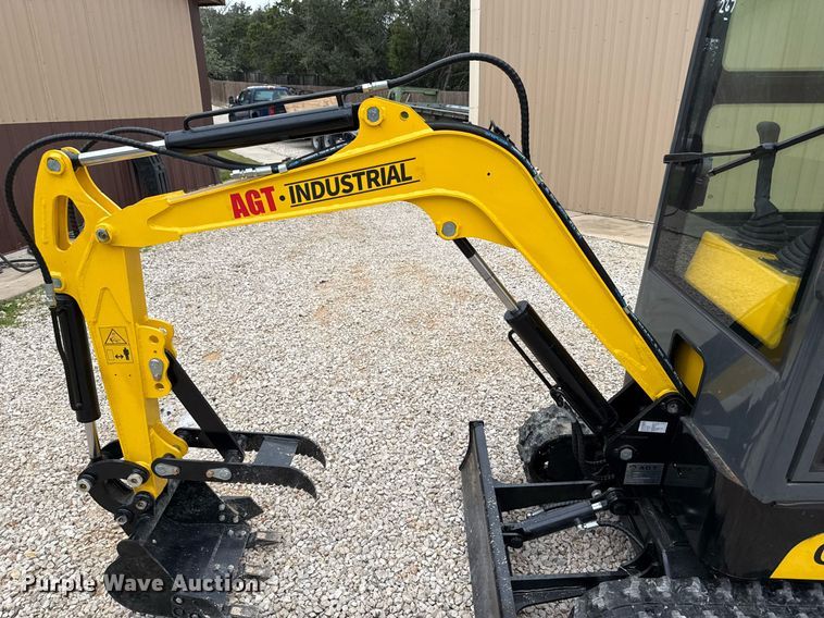 image for item EJ3432 2024 AGT QH13R mini excavator
