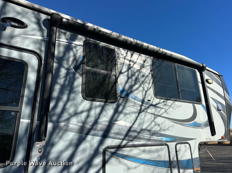 image for item EJ5319 2016 Heartland 4200 Cyclone toy hauler camper