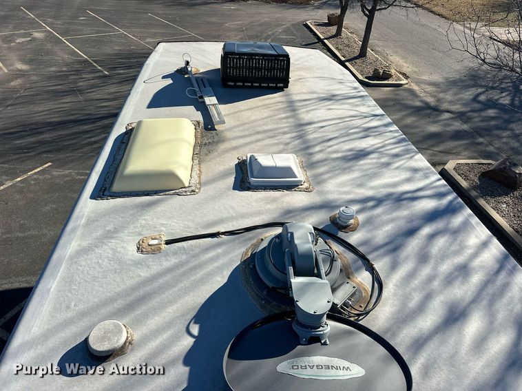 image for item EJ5319 2016 Heartland 4200 Cyclone toy hauler camper