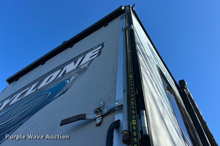 image for item EJ5319 2016 Heartland 4200 Cyclone toy hauler camper