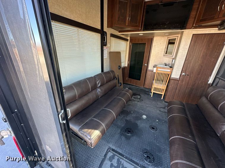 image for item EJ5319 2016 Heartland 4200 Cyclone toy hauler camper