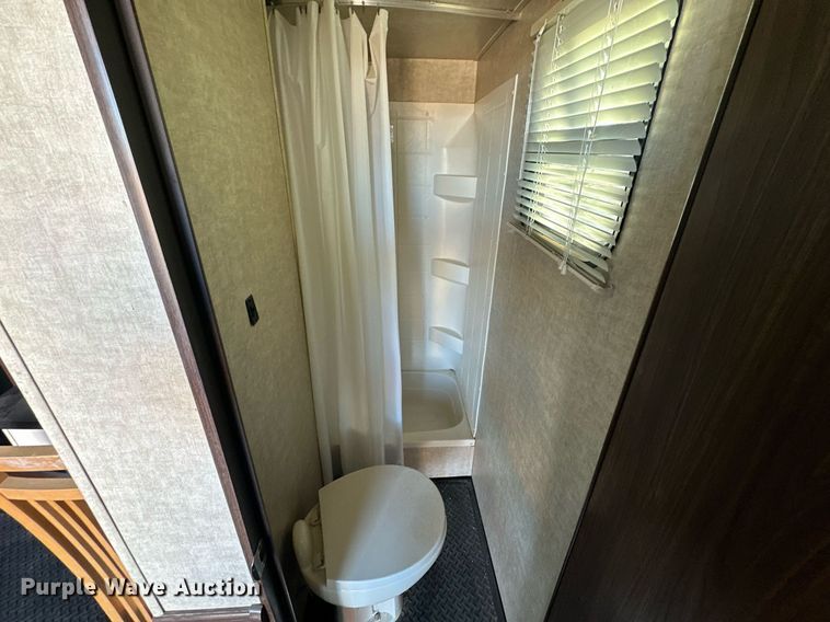 image for item EJ5319 2016 Heartland 4200 Cyclone toy hauler camper