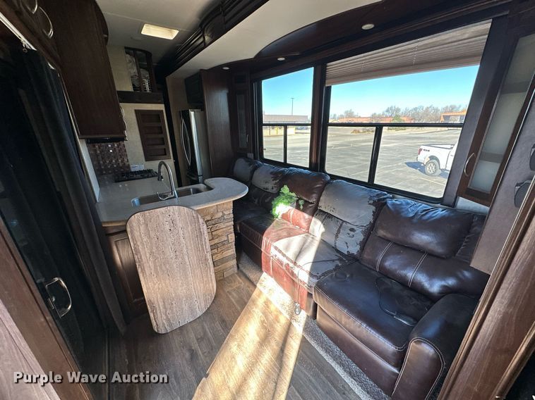 image for item EJ5319 2016 Heartland 4200 Cyclone toy hauler camper