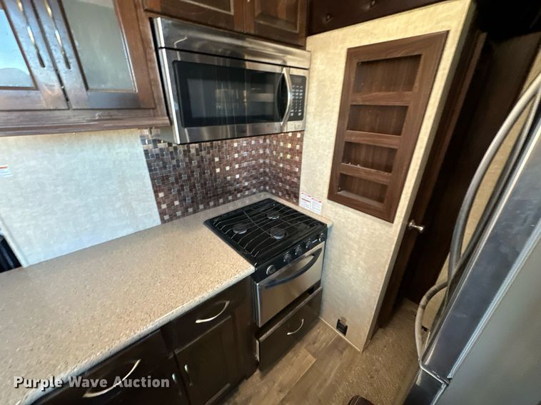 image for item EJ5319 2016 Heartland 4200 Cyclone toy hauler camper