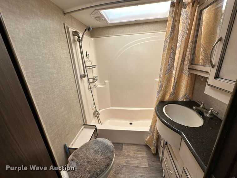 image for item EJ5319 2016 Heartland 4200 Cyclone toy hauler camper