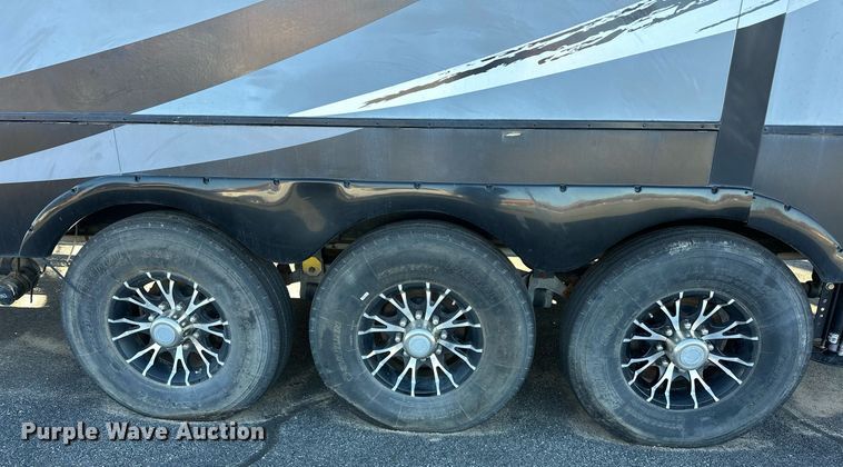 image for item EJ5319 2016 Heartland 4200 Cyclone toy hauler camper