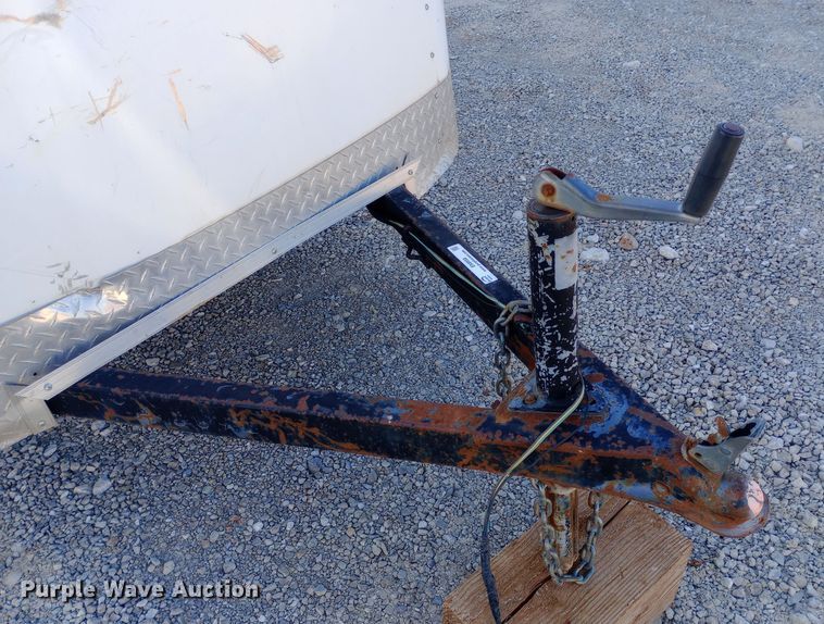 image for item EN8658 2015 Shop built enclosed cargo trailer