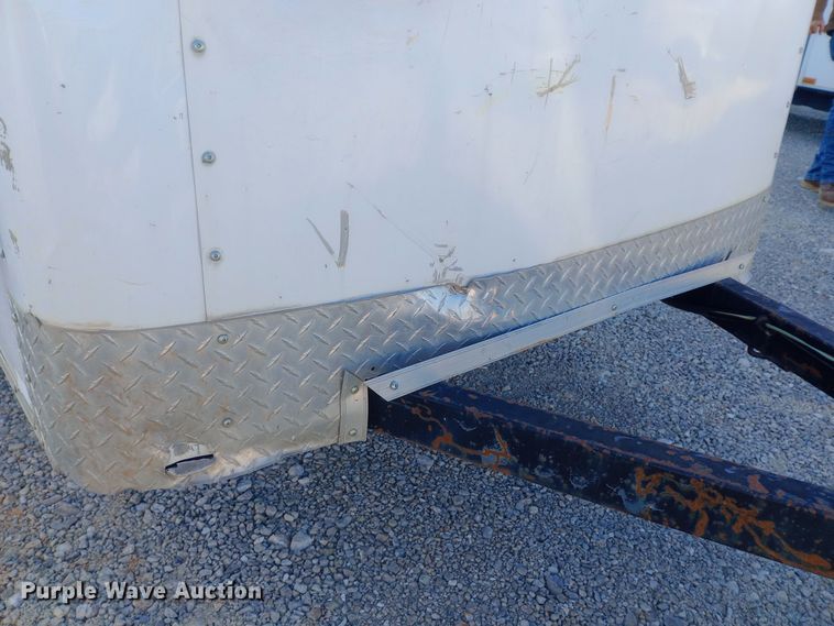 image for item EN8658 2015 Shop built enclosed cargo trailer
