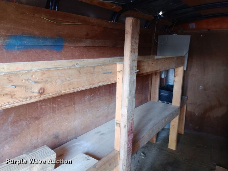 image for item EN8658 2015 Shop built enclosed cargo trailer