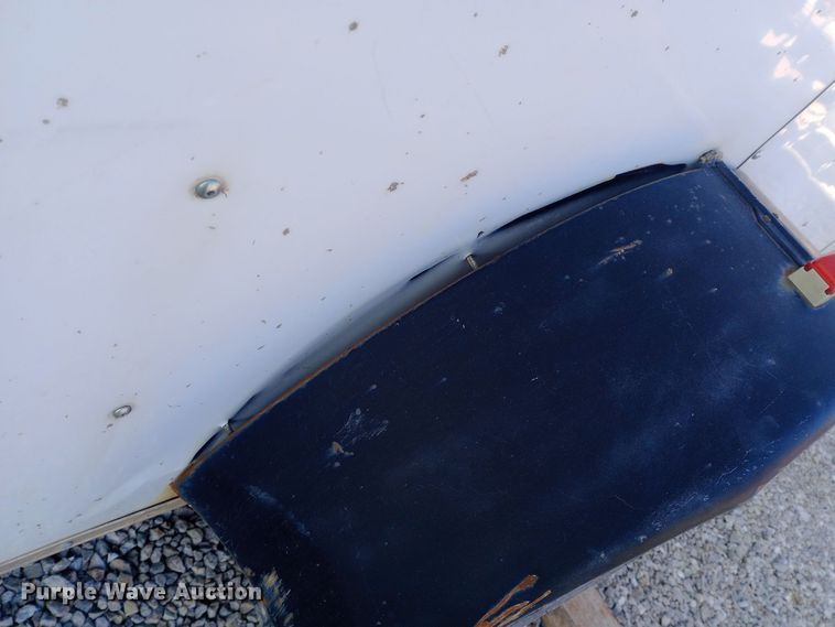 image for item EN8658 2015 Shop built enclosed cargo trailer