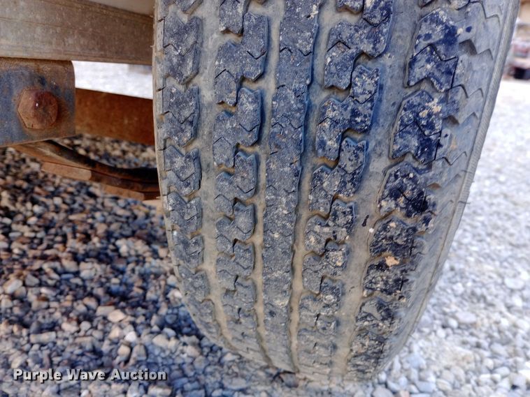 image for item EN8658 2015 Shop built enclosed cargo trailer