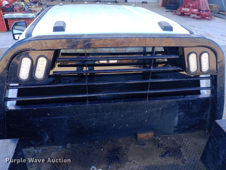 image for item EN8662 2020 Ford F350 Super Duty Crew Cab flatbed pickup truck