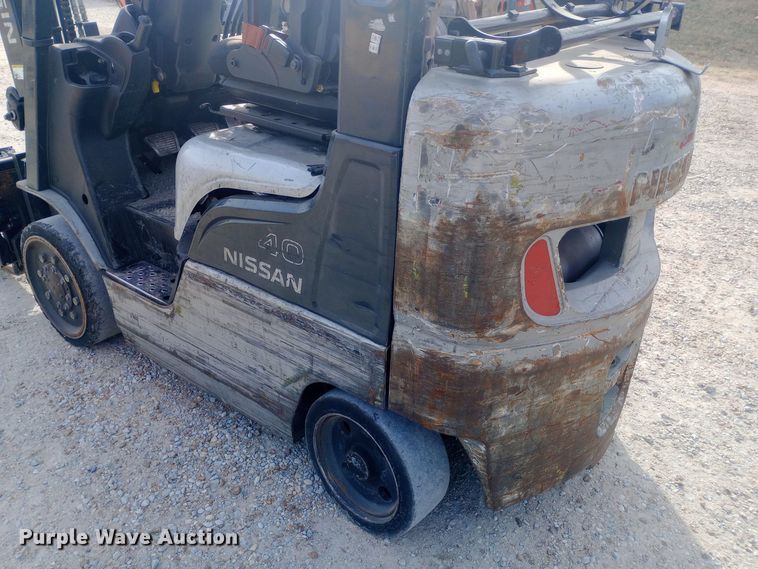 image for item EN8668 Nissan 40 forklift