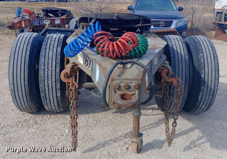 image for item EN8669 1986 Fruehauf  ELFI trailer dolly