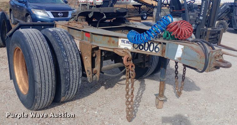 image for item EN8669 1986 Fruehauf  ELFI trailer dolly