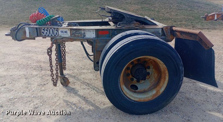 image for item EN8669 1986 Fruehauf  ELFI trailer dolly