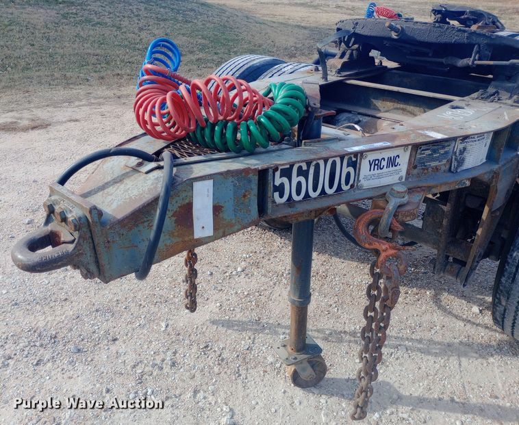 image for item EN8669 1986 Fruehauf  ELFI trailer dolly