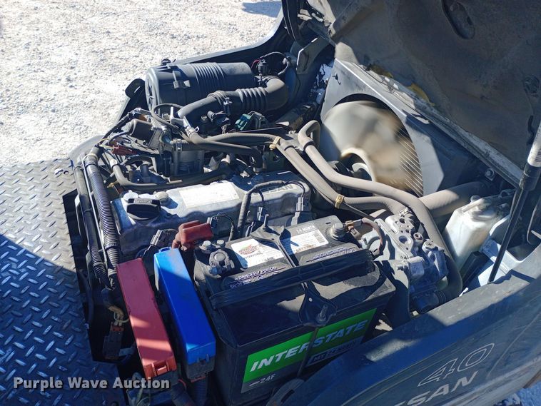 image for item EN8671 Nissan 40 forklift