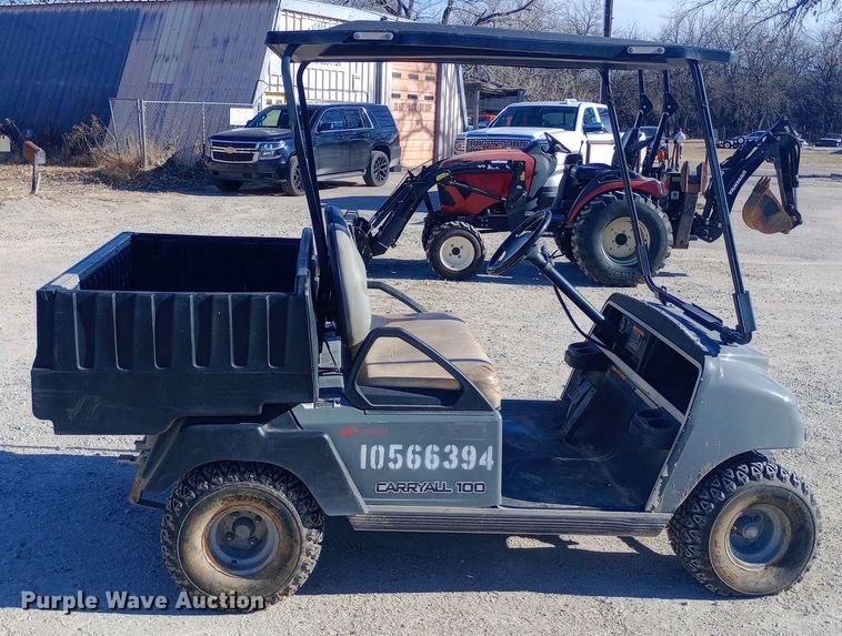 image for item EN8674 2017 Club Car Carryall 100 golf cart