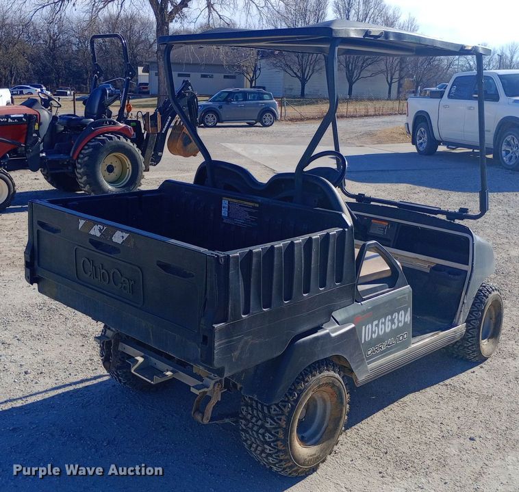 image for item EN8674 2017 Club Car Carryall 100 golf cart