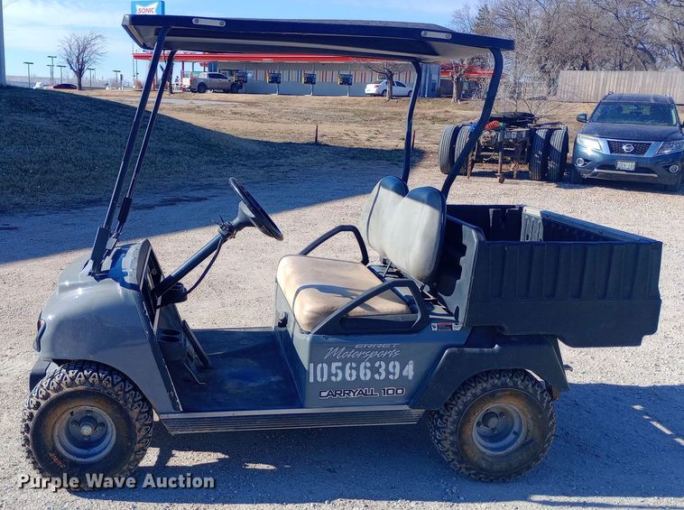 image for item EN8674 2017 Club Car Carryall 100 golf cart