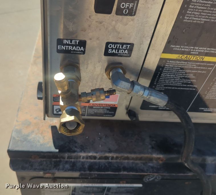 image for item ER4547 Chappel Supply DH-3004-AE0E4G hot pressure washer