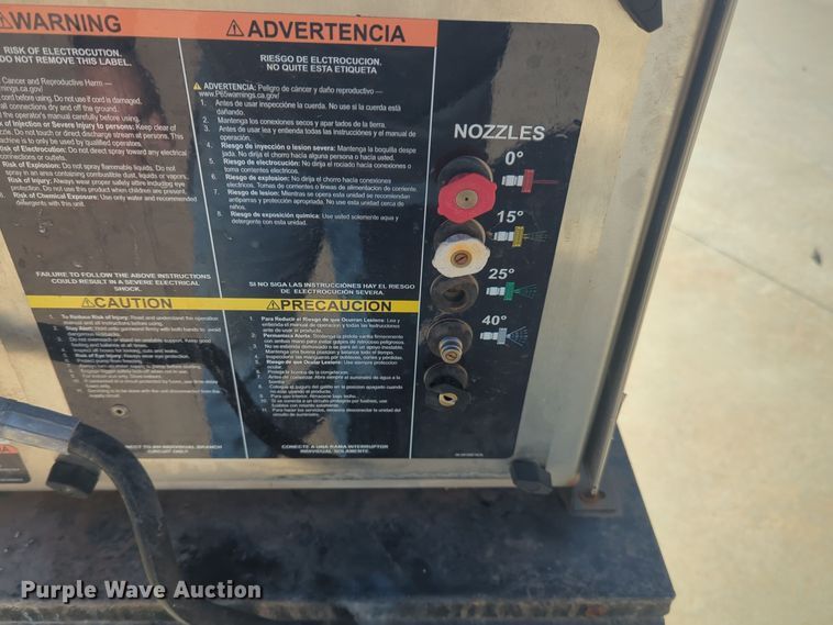 image for item ER4547 Chappel Supply DH-3004-AE0E4G hot pressure washer