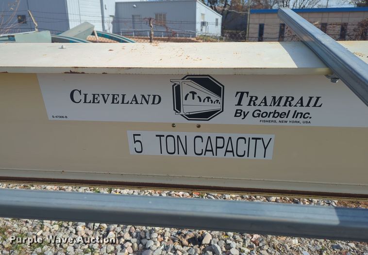 image for item ER4571 Gorbel Inc Cleveland Tramrail overhead crane