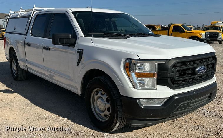 image for item ER4785 2021 Ford F150 XL SuperCrew pickup truck