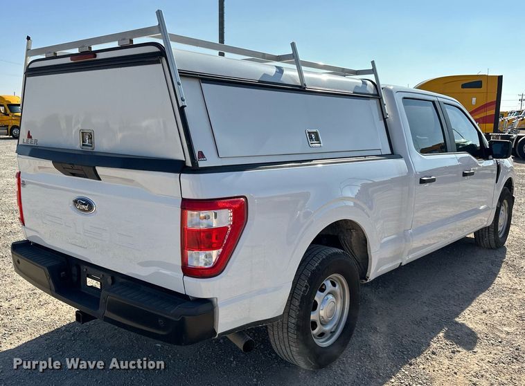 image for item ER4785 2021 Ford F150 XL SuperCrew pickup truck