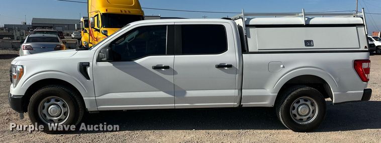 image for item ER4785 2021 Ford F150 XL SuperCrew pickup truck