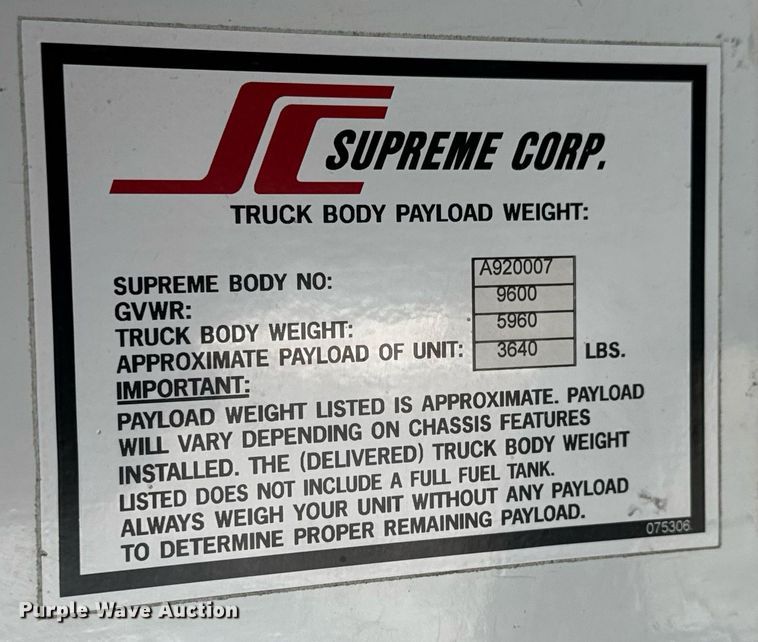 image for item LH9401 2010 Ford E350 Super Duty box truck