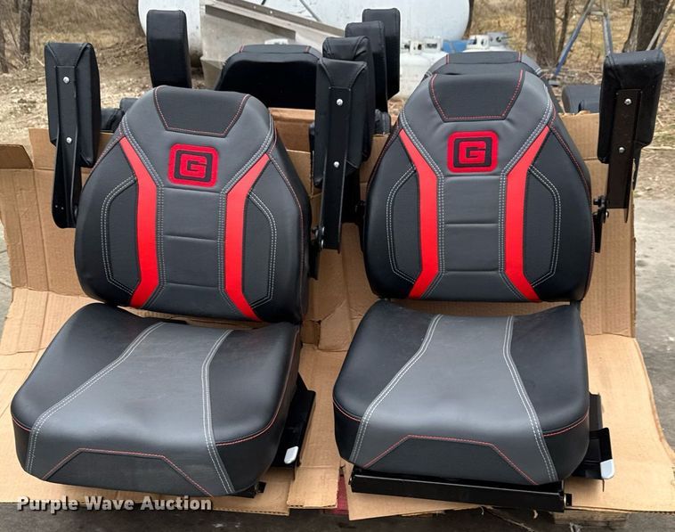 image for item LH9409 (8) Gravely lawn mower seats