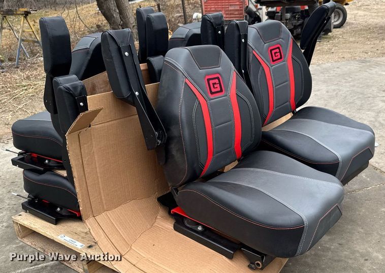 image for item LH9409 (8) Gravely lawn mower seats