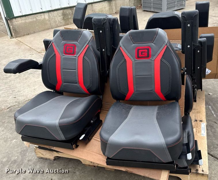 image for item LH9409 (8) Gravely lawn mower seats