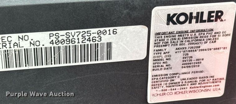 image for item LH9411 Big Dog R-754  ZTR lawn mower