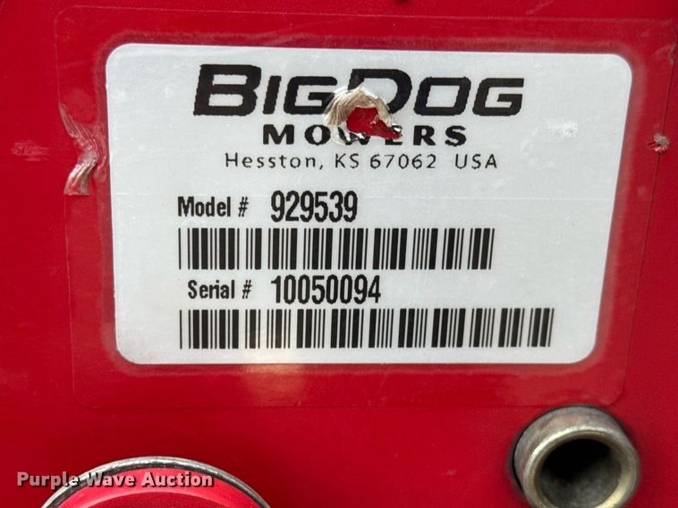 image for item LH9411 Big Dog R-754  ZTR lawn mower