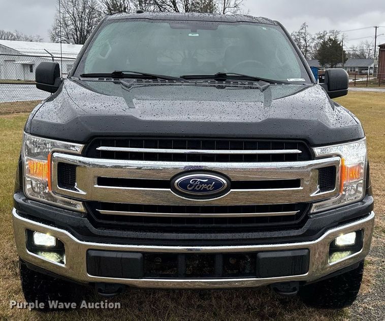 image for item OJ9345 2018 Ford F150 SuperCrew pickup truck