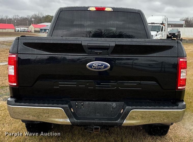 image for item OJ9345 2018 Ford F150 SuperCrew pickup truck