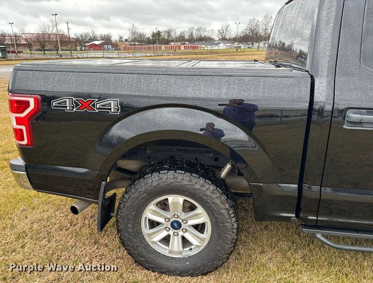 image for item OJ9345 2018 Ford F150 SuperCrew pickup truck