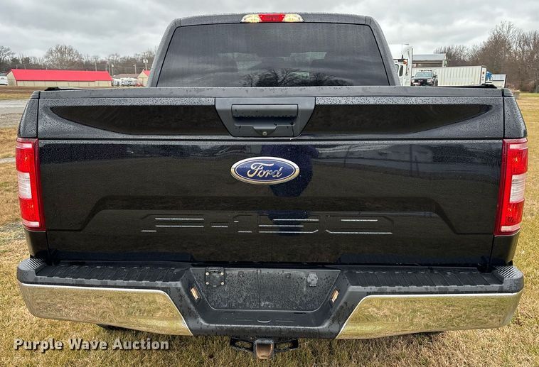 image for item OJ9345 2018 Ford F150 SuperCrew pickup truck