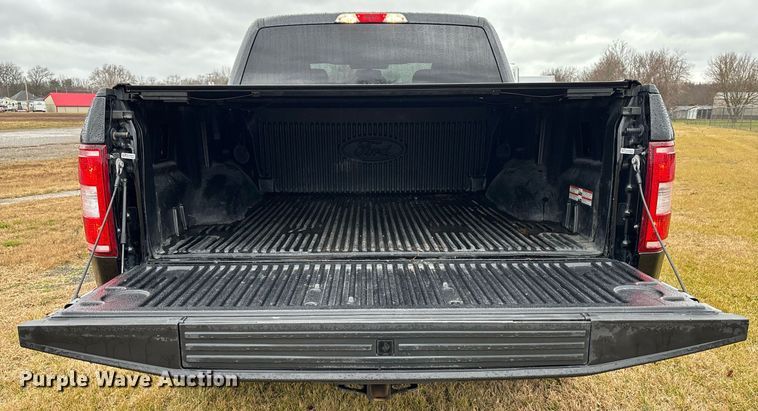 image for item OJ9345 2018 Ford F150 SuperCrew pickup truck