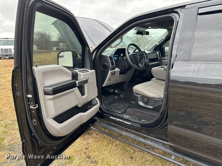 image for item OJ9345 2018 Ford F150 SuperCrew pickup truck